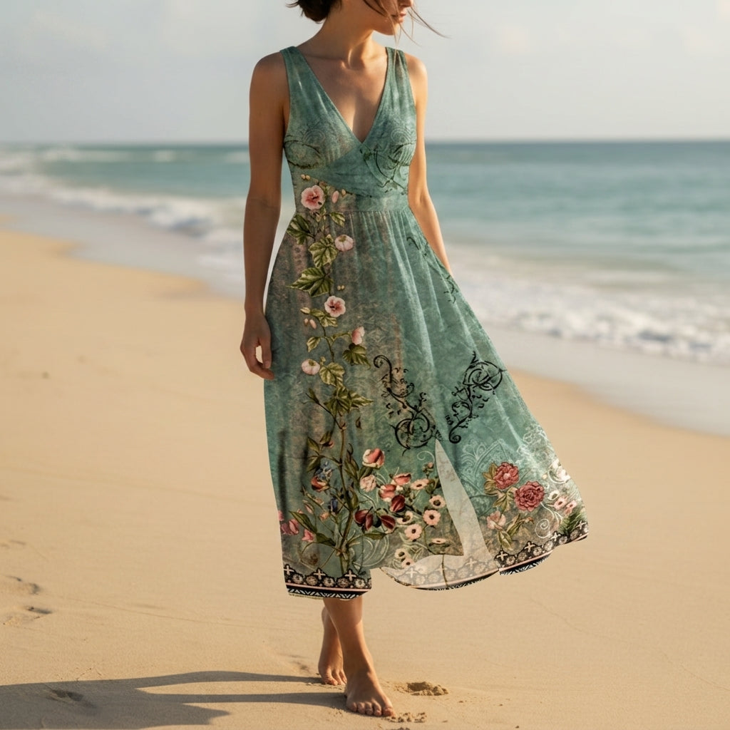 Green Floral