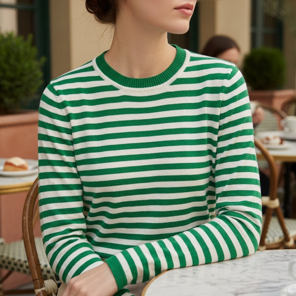 Emerald Green & White