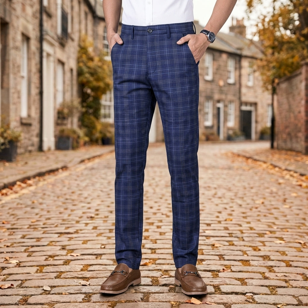 Royal Blue Plaid