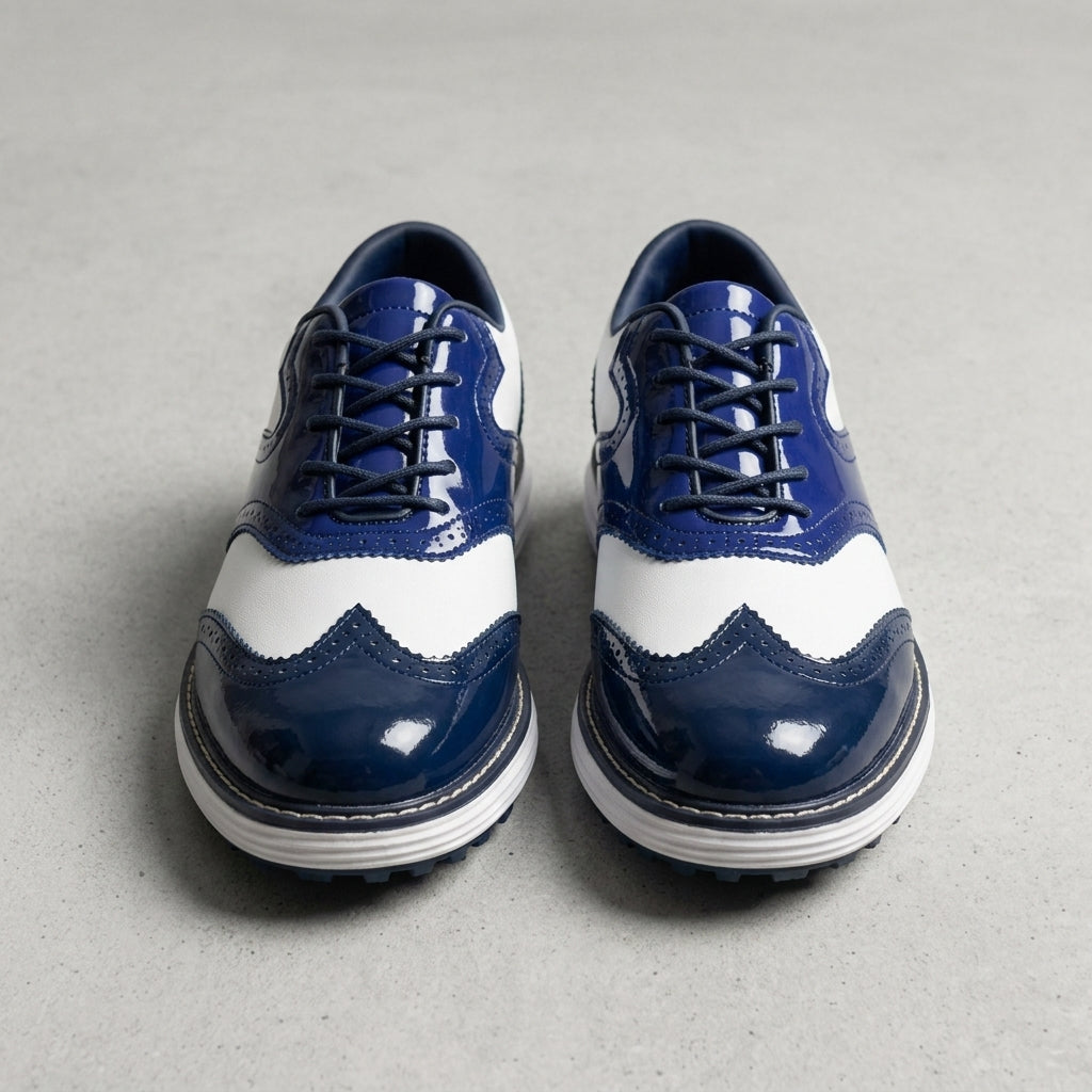 Royal Blue White