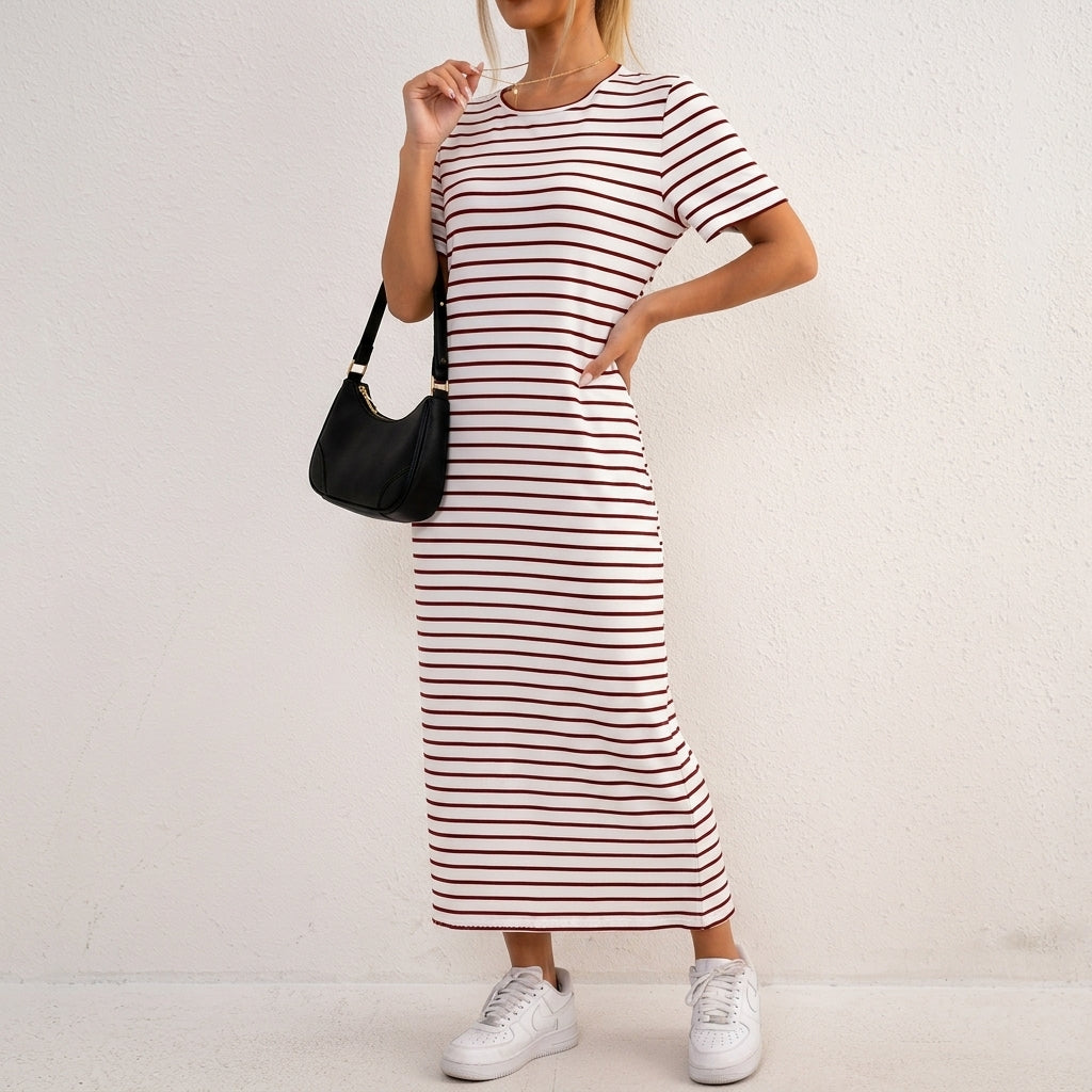 White & Burgundy
