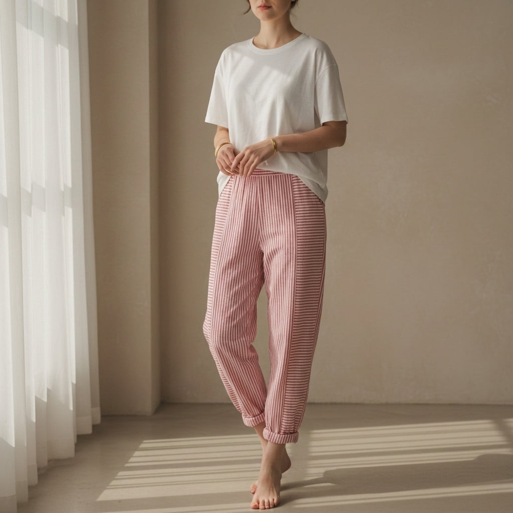 Blush Pink Stripe