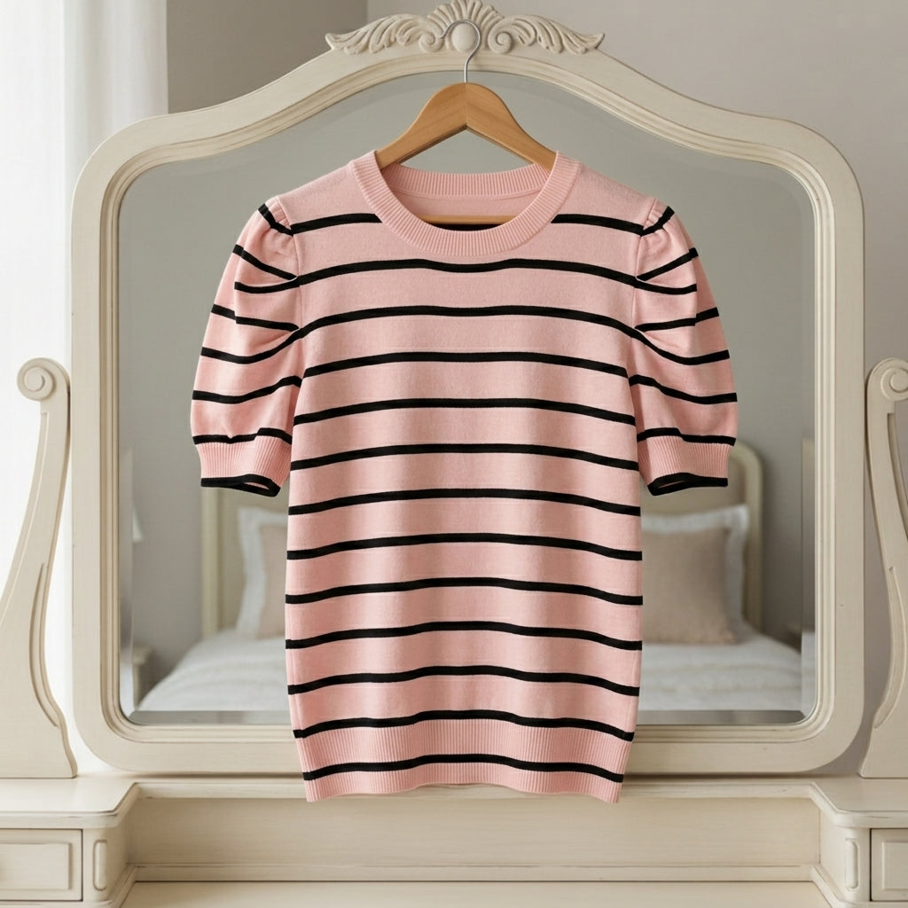 Blush Stripe