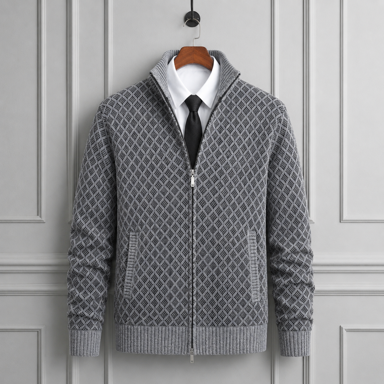 Archer Zip-Up Cardigan