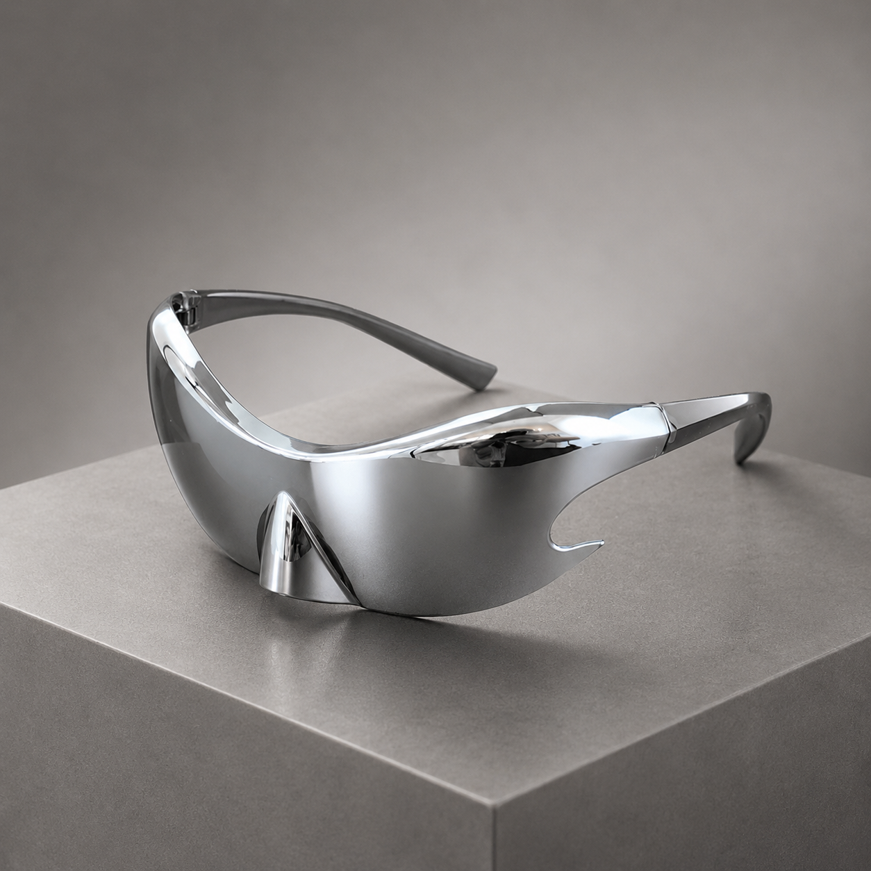 Orion Chrome Shield Sunglasses