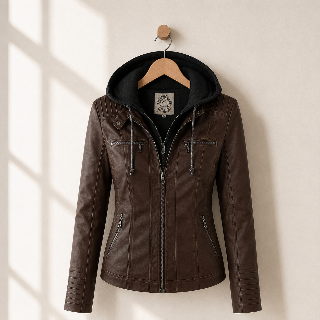 Cassidy Leather Biker Jacket