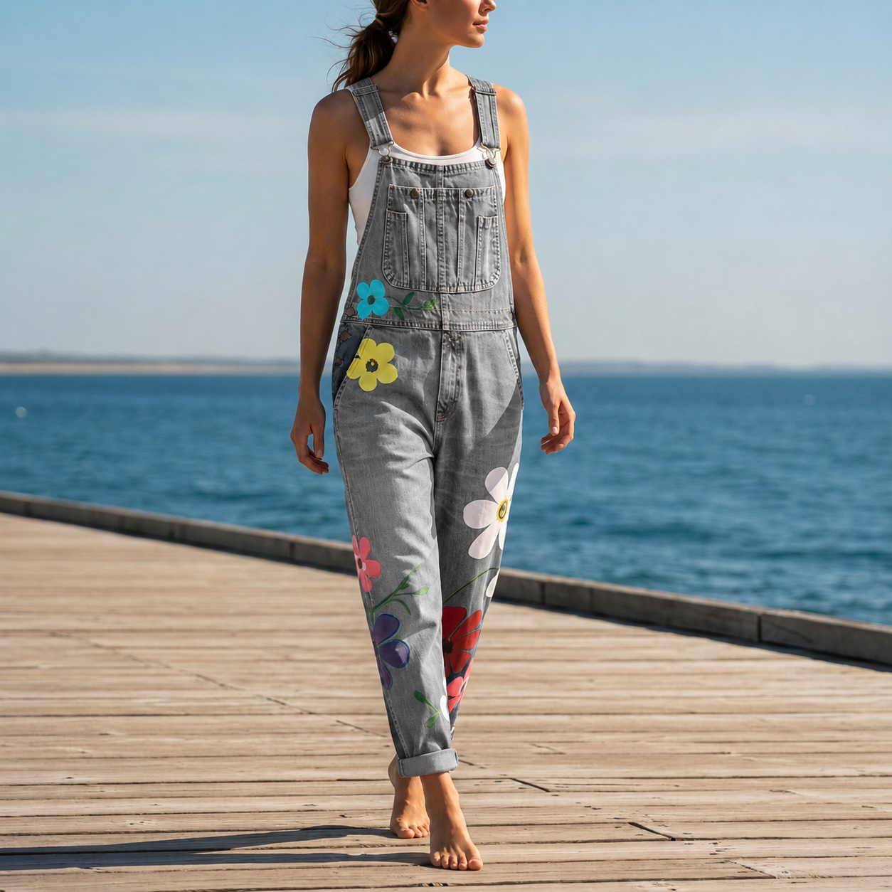 Maisie Vintage Denim Overalls