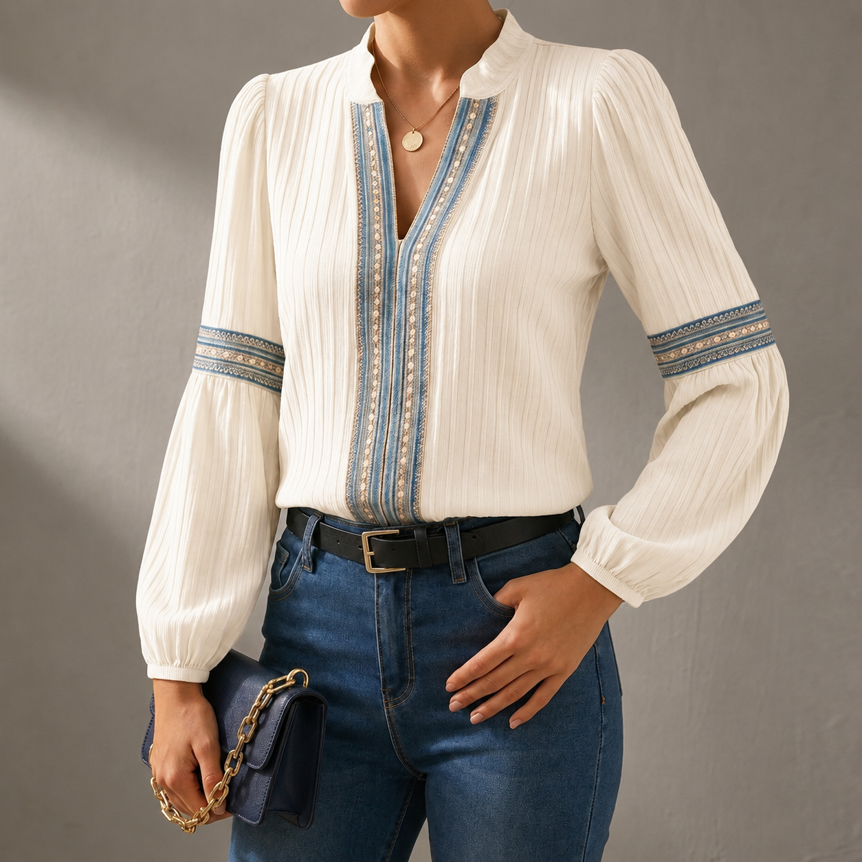 Lucy-Jane Feminine Blouse