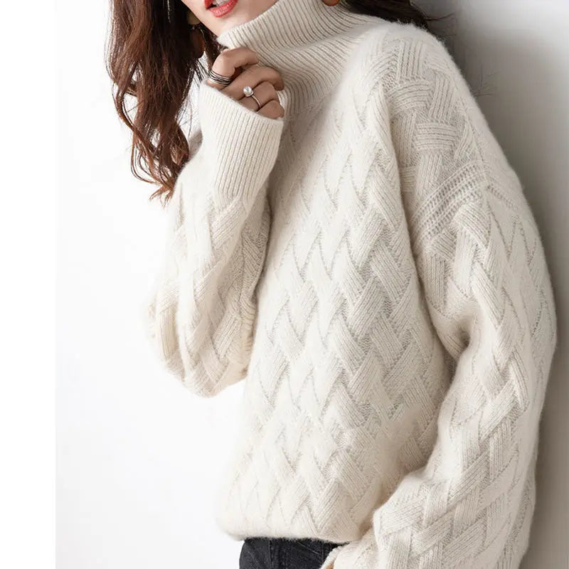 Valentina Cashmere Turtleneck - Edward Fraiser